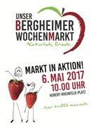 Gesunde Ernährung und Fitness auf dem Bergheimer Wochenmarkt „Markt in Aktion“ am 06.05.2017